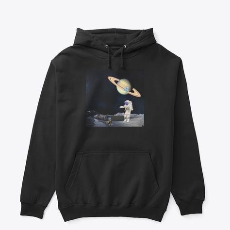 Saturn Feels Pullover Hoodie Design #saturn #science #hoodie #kidsroom #office #giftforher #giftforhim #sciencelover Hoodie Design, Pocket Pouch, Pullover Hoodie, Eco Friendly, Science, Pouch, Feelings, Sweatshirts, Design