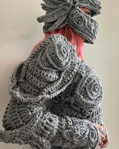 crochet armor by katelyn tatay Crochet Armor, August 17, Holly Jolly, Crochet, On Instagram, Quick Saves, Instagram