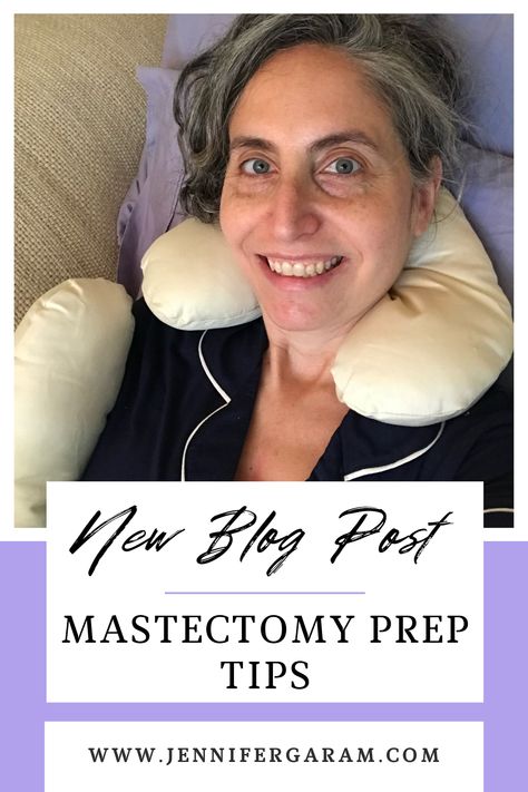 Text: New Blog Post: Mastectomy Prep Tips / Photo: Writer & blogger Jennifer Garam recovering from her mastectomy, reclining with mastectomy pillows Mastectomy Reconstruction, Mastectomy Gift, Mastectomy Surgery, Mastectomy Recovery, Double Mastectomy, Breast Reconstruction, Mom Care, Reconstructive Surgery, Breast Surgery