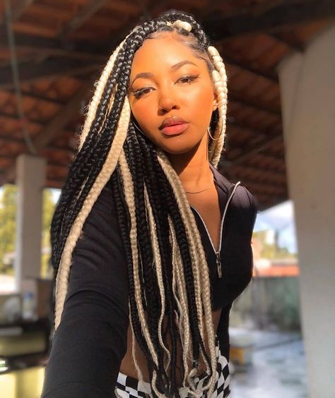 Box Dreads, Protective Style Braids, Black Box Braids, Style Braids, Braids Ideas, Big Box Braids Hairstyles, Box Braids Hairstyles For Black Women, Cute Box Braids Hairstyles, Box Braid