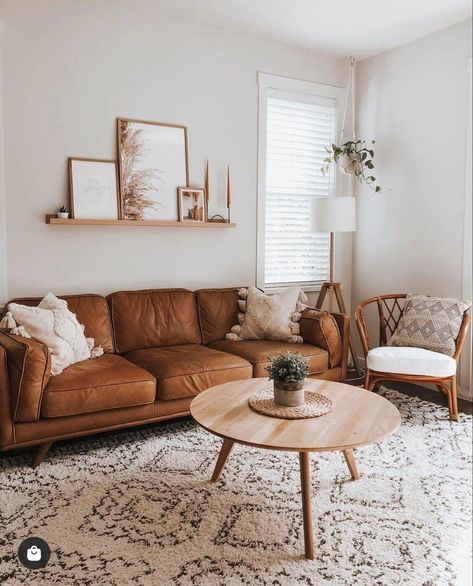 Tan Couch Living Room, Brown Leather Couch Living Room, Brown Sofa Living Room, Home Decor Ideas Bedroom, Leather Couches Living Room, Brown Couch Living Room, Home Decor Wallpaper, Leather Sofa Living Room, Decor Ideas Bedroom