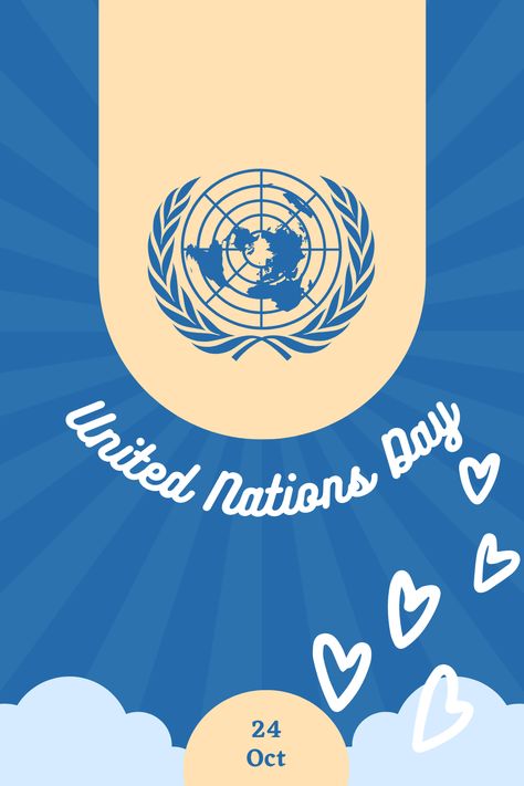 United Nations Project Cover Page, United Nations Day Poster, United Nations Illustration, Un Flag, United Nations Human Rights, United Nations Day, Peace And Security, Project Cover Page, Human Rights Watch