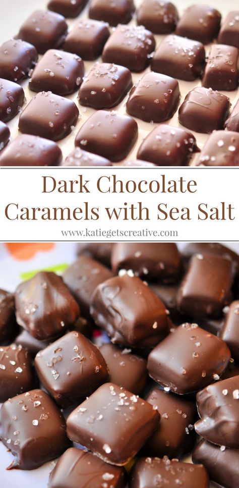 Salted Caramel Candy Recipe, Caramels Homemade, Drinks Hot Chocolate, Soft Caramels Recipe, Caramel Candies Recipe, Salted Caramel Candy, Homemade Caramel Recipes, Homemade Chocolate Candy, Homemade Caramels