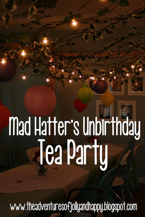 Unbirthday Party Ideas, Happy Unbirthday, 80s Party Decorations, Summer Camp Themes, Alice In Wonderland Tea Party Birthday, Alice In Wonderland Costume, Alice And Wonderland Quotes, Alice In Wonderland Theme, Alice In Wonderland Tea Party