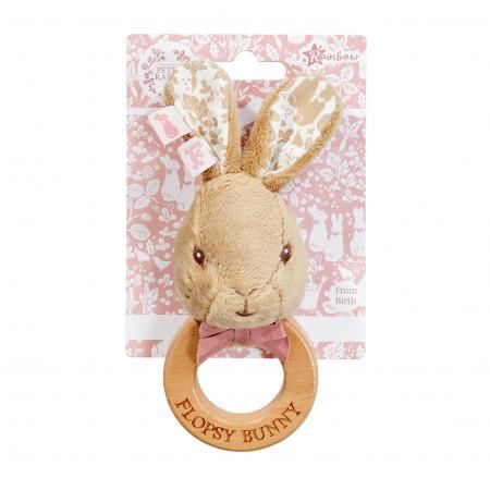 Baby Ring Toy, Peter Rabbit Toys, Peter Rabbit Flopsy, Bunny Ring, Flopsy Bunny, Rabbit Collection, Heirloom Toys, Bunny Soft Toy, Baby Hamper