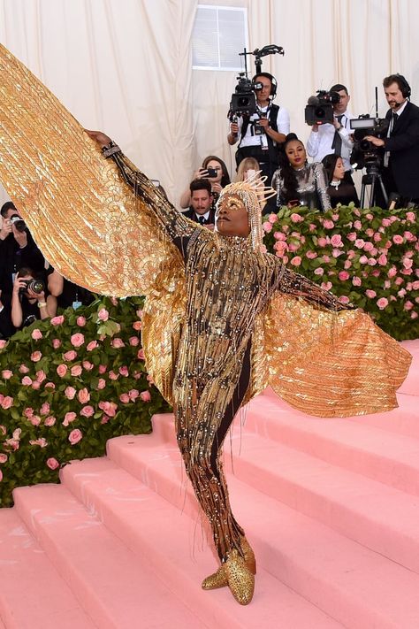 You’ll Have to Squint to See Billy Porter’s Met Gala Outfit, Because It’s Like Looking at the Sun