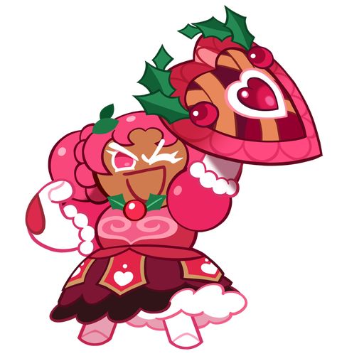 Hollyberry Cookie's Gallery | Cookie Run: Kingdom Wiki | Fandom Holly Berry Cookie Run Kingdom, Hollyberry Cookie, Cosplay Contest, Fanart Ideas, Custard Cookies, Berry Cookies, Cookie Quotes, Cookierun Kingdom, Cookie Kingdom