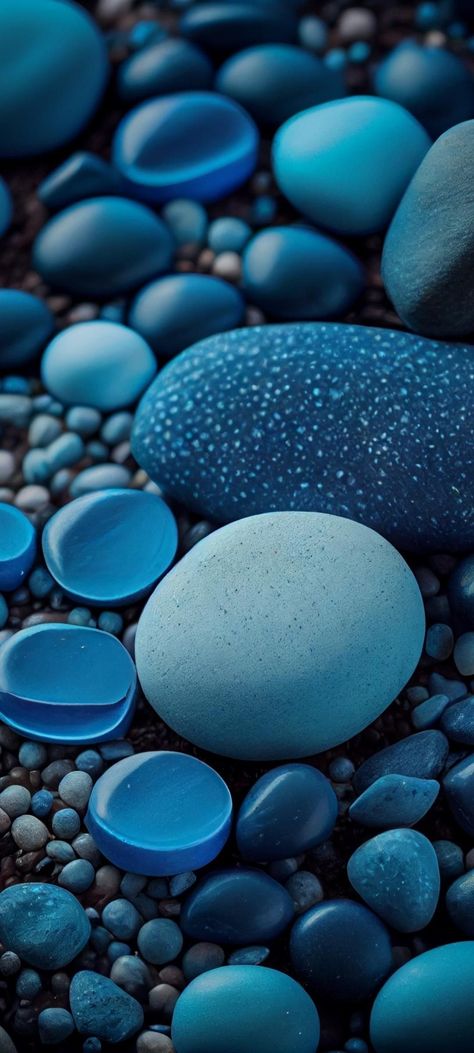 Pebbles Wallpaper, Blue Pebbles, Small Game Rooms, Iphone Dynamic Wallpaper, Iphone Wallpaper Stills, Beautiful Wallpapers For Iphone, Silk Wallpaper, Iphone Wallpaper Hd Nature, Beautiful Wallpaper For Phone