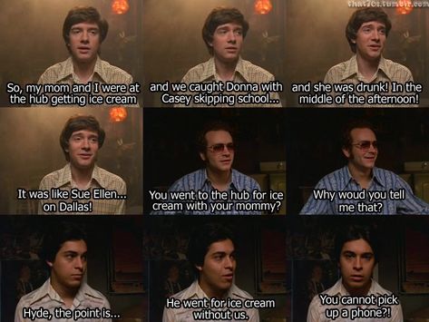 70s Show Quotes, That 70s Show Memes, That 70s Show Quotes, 70s Show, 70 Show, Tv Time, That 70s Show, Cartoon Network Adventure Time, Tv Quotes