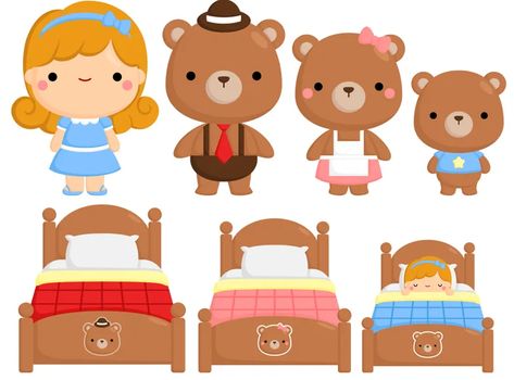 Expressive co-op Term — Goldilocks & the three bears | by Sheryl Ang | Medium Goldilocks And Three Bears, Goldilocks And The Three Bears, The Three Bears, 3 Bears, Three Bears, 3 Things, Hd Images, When Someone, Bears