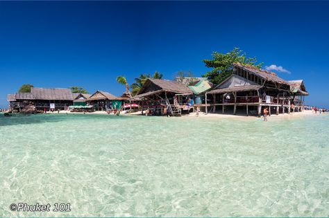 Koh Khai are popular tiny islands just 15 mn speedboat ride from Phuket east coast. There are 3 islands: Koh Khai Nai, Khai Nai Island and Koh Khai Nok. Phi Phi Island, Fast Boats, Phuket Thailand, Natural Scenery, Speed Boats, Round Trip, Boat Tours, Archipelago, Myrtle Beach