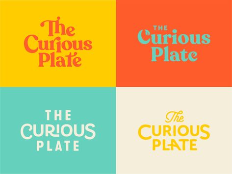 Food Blogger Typography by Joe Hansen for Gardner Design on Dribbble Food Typography Design, Grocery Logo, Food Colors Palette, Food Font, Food Typography, Blogger Logo, Food Branding, Brand Color Palette, Brand Fonts