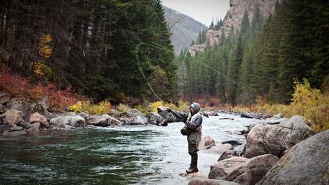 12 Great Small Towns for Retirement | Kiplinger Fly Fishing Photography, Montana Landscape, Fly Fishing Art, Best Places To Retire, Fishing Photography, Walleye Fishing, Mountain Stream, River Fishing, Alpine Lake