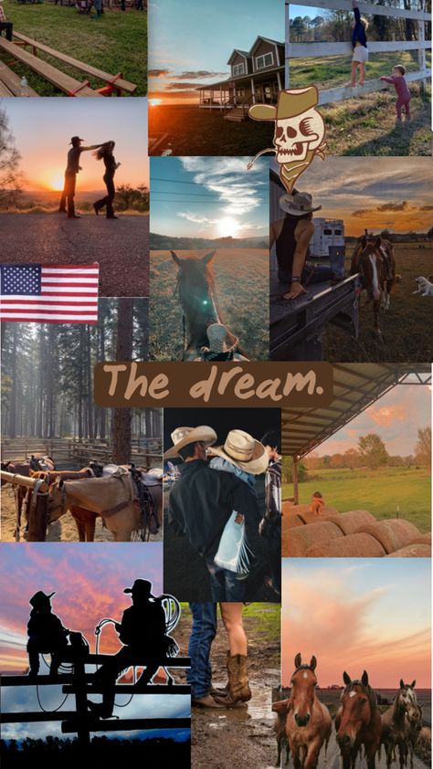 Don’t know what to put here Country Collage Aesthetic, Western Vision Board Pictures, Country Aesthetic Wallpaper Collage, Horse Backgrounds Wallpapers, Texas Country Aesthetic, Southern Wallpaper Iphone Country, Bull Riding Wallpaper, Country Wallpaper Iphone, Country Life Aesthetic