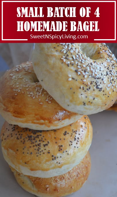 Onion Bagel, Bagel Recipe Easy, Vegan Bagel, Sourdough Bagels, Small Batch Baking, Baking Soda Benefits, Mini Bagels, Homemade Bagels, Bagel Recipe