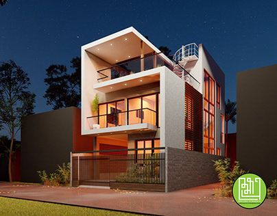 Triplex House Design, Triplex House, Luxury Studio Apartments, Google Sketchup, Urban Modern, Dream Design, Studio Apartment, Behance Portfolio, Modern Bedroom