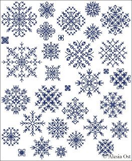 Free cross-stitch patterns, Inimitable Snowflakes, snowflake, winter, Christmas, cross-stitch, back stitch, cross-stitch scheme, free pattern, x-stitchmagic.blogspot.it, вышивка крестиком, бесплатная схема, punto croce, schemi punto croce gratis, DMC, blocks, symbols Snowflake Cross Stitch Pattern, Snowflake Cross Stitch, Blackwork Cross Stitch, Blackwork Patterns, Fair Isles, Blackwork Embroidery, Winter Cross Stitch, 자수 디자인, Cross Stitch Patterns Christmas