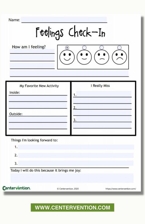 Looking for a free worksheet for an emotional check in with your students? This download is perfect for a feelings check-in. It allows students to write their thoughts, feelings, fun activities, and what they are looking forward to. Perfect to add to a social emotional learning journal. Daily self care check in activity for students in the classroom. School administrators, social workers and school psychologists will love this freebie. Daily Check In For Students Emotions, Check Ins For Students, Emotional Check In Classroom, Daily Check In For Students, Feelings Check In, Social Emotional Worksheets, Child Therapy Activities, Wellbeing Journal, Reflection Sheet