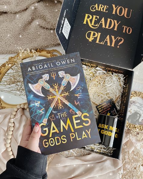 morning friends! ♡ i was tidying up the other day and realised that i hadn’t posted any proper pics of this incredible box on my feed yet - something that needs to be fixed IMMEDIATELY 💅🏼 this is an insane pr package of the games gods play by @abigailowenauthor very kindly sent by the lovely @harlequinaus @harpercollinsaustralia - thank you SO much again for sending this to me!! ❤️❤️ i picked this up last night and guys i am absolutely EATING THIS UP so far!!! so excited to share all my t... The Games Gods Play Book, The Games Gods Play, The Games Gods Play Fanart, Books Ive Read, Pr Package, The Crucible, House Wife, Play Book, Morning Friends