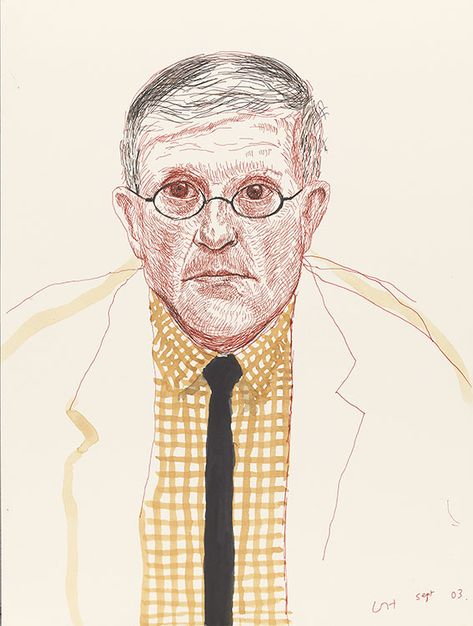 'True Mirror' Self-Portrait II | David Hockney: Drawing from Life | The Morgan Library & Museum Online Exhibitions David Hockney Portraits, Famous Self Portraits, Drawing From Life, David Hockney Art, Self Portrait Artists, Self Portrait Drawing, Foundation Collection, Portrait Editorial, Modern Portraits