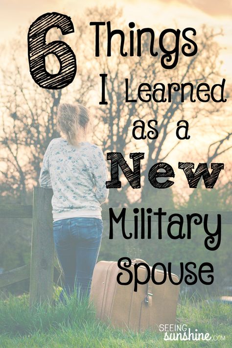 Are you a new military spouse? About to become one? See the 6 things I learned my first two years as a milspouse! Marine Corps Wife, Military Marriage, Military Wife Life, Army Wife Life, Military Lifestyle, Navy Girlfriend, Airforce Wife, Military Girlfriend, Army Wives