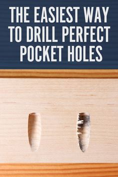 Pocket Holes, Woodworking Jigsaw, Pocket Hole Joinery, Woodworking Lathe, Kreg Jig, Fool Proof, Learn Woodworking, Popular Woodworking, Pocket Hole