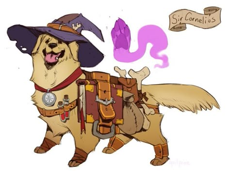 The good boy of the century Cute Dnd Character, 캐릭터 드로잉, Dungeons And Dragons Characters, Dnd Art, Character Creation, Dnd Characters, Creature Design, Character Portraits, A Drawing