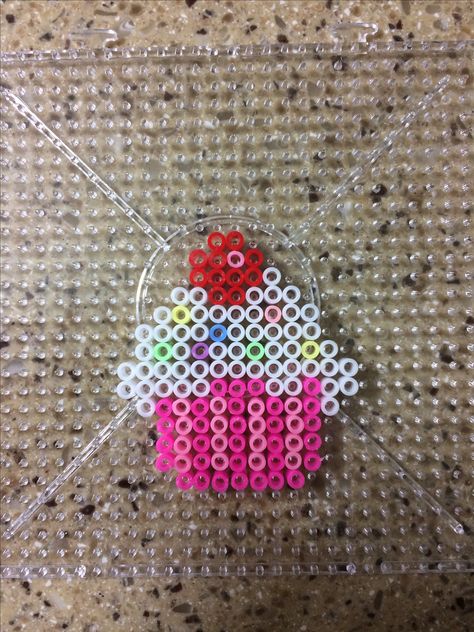 Birthday Perler Beads, Plastic Fantastic, Easy Perler Beads, Bead Templates, Easy Perler Beads Ideas, Perler Beads Ideas, Perler Bead Ideas, Beads Ideas, Rave Outfit