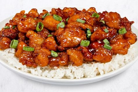 Pei Wei Copycat Recipes, Pei Wei Honey Seared Chicken, Pei Wei Recipes, Chile Lime Chicken, Chicken Nutrition Facts, Pei Wei, Firecracker Chicken, Cracker Chicken, Fast Food Items