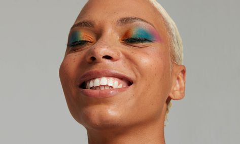 NYX Cosmetics Is Launching A Pride Makeup Collection Pride Make Up, Diversity Campaign, Makeup Campaign, Pride Campaign, Makeup Pride, Bright Eyeshadow, Lgbtq Rainbow, Pride Makeup, Pride Collection