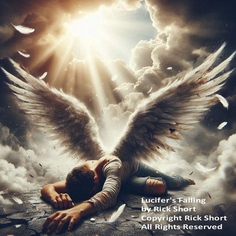 Lucifer's Falling What was the sin that the Angel Lucifer, God's creation, caused him to fall and be kicked out of Heaven along with 1/3 of the angels? PRIDE. The sin of pride. He was the first narcissist who was in love with himself more than God and wanted to be greater than God. In Luke 10:18 Jesus says, “I saw Satan fall like lightning from heaven.” #luciferfalling #satan #evil #warinheaven #devil #rootofevil #spiritualwarfare #sin #originofsin #lucifer #digitalartist #AI #AIart #rick... Lucifer God, Lucifer Angel, Sin Of Pride, Lucifer's Fall, Lucifer Morningstar, Biblical Art, Gods Creation, Spiritual Warfare, The Angel