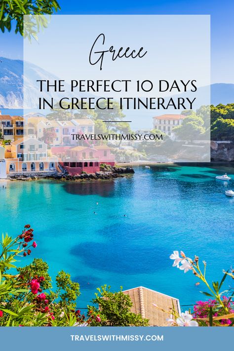 Planning your perfect 10 days in Greece itinerary can be tricky. There are so many amazing places to visit, such as the incredible Greek islands. This 10 days in Greece itinerary covers you need to know about visiting Athens, Santorini, Paros, Milos and Mykonos. Make sure you tick off your vacation bucketlist your dream destinations of the Greek islands. Greece Places, Greece Aesthetics, Greece Travel Tips, Greece Bucket List, Greek Islands Vacation, Greek Islands To Visit, Greece Aesthetic, Best Greek Islands, Greece Itinerary