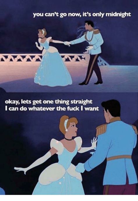 Cinderella Funny Disney Cartoons, Funny Disney Memes, Funny Disney Jokes, Bad Girl Quotes, Funny Disney, Disney Jokes, Quotes Disney, Cartoon Quotes, Sassy Quotes