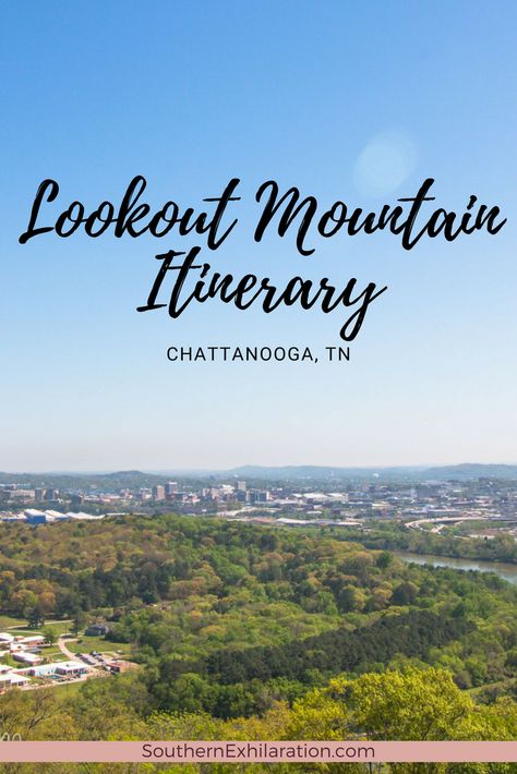 Plan your visit to Chattanooga's Lookout Mountain with this suggested itinerary. Chattanooga Itinerary, Tennessee Camping, Lookout Mountain Chattanooga, Lookout Mountain Georgia, Lookout Mountain Tennessee, Tennessee Road Trip, Ruby Falls, Mountain Trip, Family Ski Trip