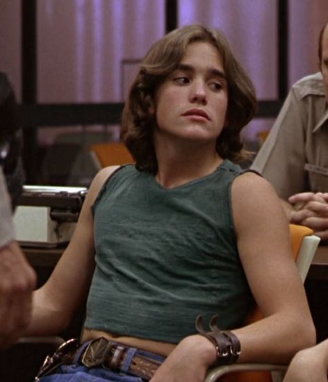 Richie White Over The Edge, Over The Edge 1979, Dally Winston, Young Matt Dillon, Guys My Age, Puffy Hair, Dallas Winston, Black Widow Avengers, Ricky Dillon