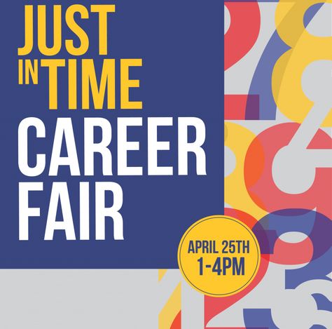 Job Fair Poster, Fair Poster, Conference Themes, Advertising Graphics, Marketing Poster, Job Fair, Social Media Jobs, Student Success, Marketing Strategy Social Media