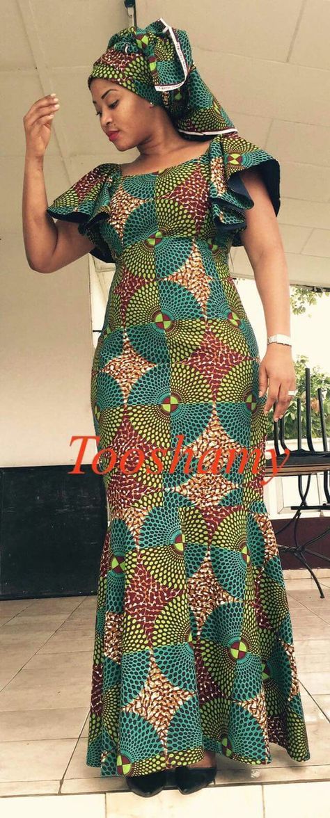 ~DKK ~ Latest African fashion, Ankara, kitenge, African women dresses, African prints, African men's fashion, Nigerian style, Ghanaian fashion.                                                                                                                                                                                 More African Attire Dresses, Long African Dresses, Best African Dresses, African Dresses Modern, Afrikaanse Mode, African Wear Dresses, African Maxi Dresses, African Fashion Ankara, African Traditional Dresses