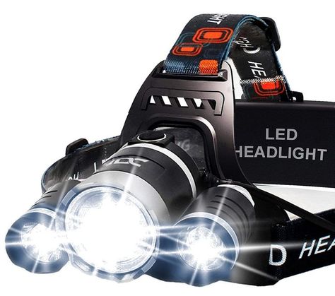 Headlamp Rechargeable - Head Lamp to Wear High Lumen - Led Headlamp Flashlight USB - Waterproof Headlamps for Adults - Head L Head Flashlight, Head Lamps, Rechargeable Headlamp, Rechargeable Flashlight, Hiking With Kids, Camping Lanterns, Tactical Flashlight, Head Lamp, Led Headlamp