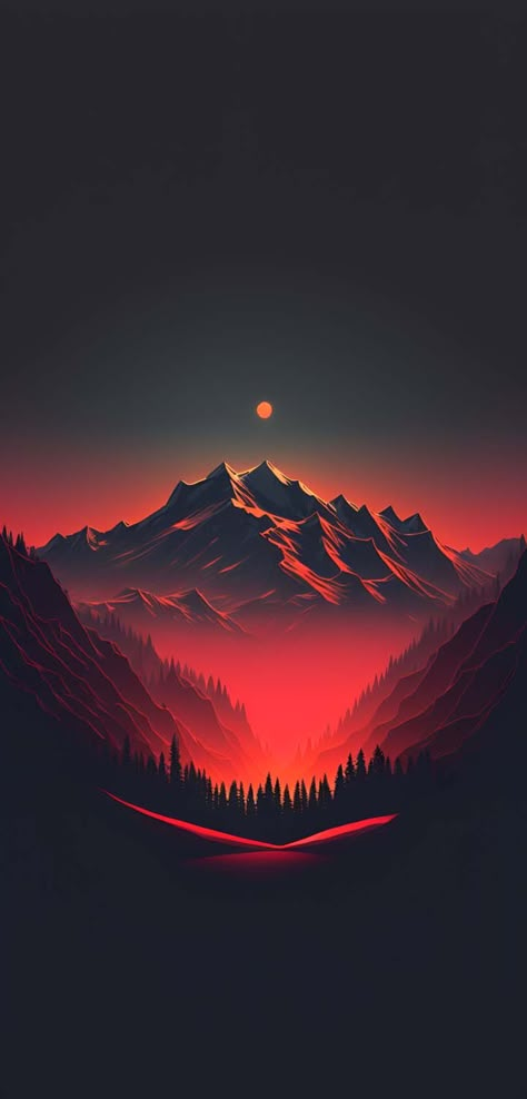 Dark Mountains IPhone Wallpaper HD - IPhone Wallpapers : iPhone Wallpapers Wallpapper Iphone, Whats Wallpaper, Dark Mountains, Iphone Dynamic Wallpaper, Amoled Wallpapers, मोबाइल वॉलपेपर, Abstract Art Wallpaper, Dark Phone Wallpapers, Cool Wallpapers Art