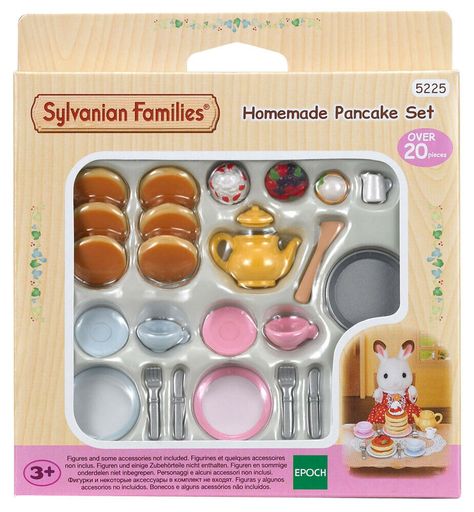 Lps Accessories, Calico Critters Families, Homemade Pancakes, Family Furniture, Cooking Set, How To Make Breakfast, Mini Things, Sylvanian Families, Palau