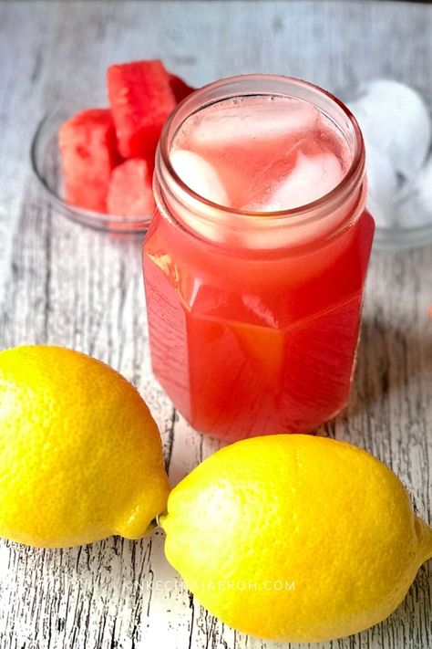 Homemade Watermelon Lemonade (Easy and Refreshing)