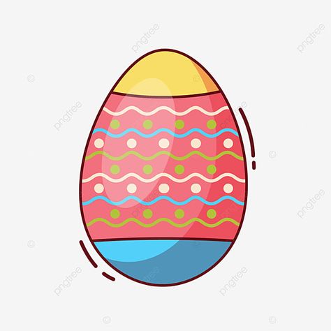 Easter Egg Cartoon, Cute Easter Eggs, Egg Cartoon, Colour Png, Telur Ayam, Rabbit Png, Color Png, Easter Backgrounds, Bunny Ears Headband