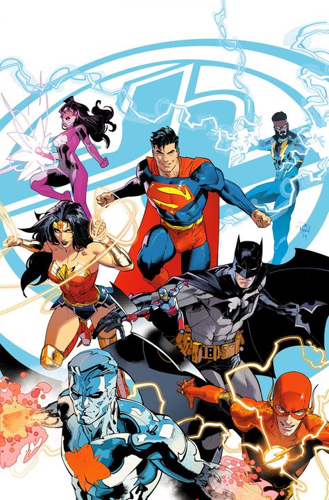 Justice League Art, Dan Mora, Comics Characters, Superman Family, Justice League Unlimited, Superman Art, Arte Dc Comics, Dc Comics Artwork, Dc Comics Characters