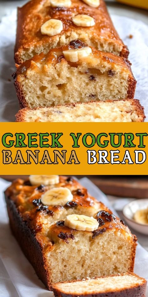 Easy Greek Yogurt Banana Bread (No Butter!)
Want banana bread without butter? This Greek yogurt banana bread is extra soft and delicious with less fat and more protein! Perfect for meal prep or a sweet treat! 🍞😋 #homemadebaking #healthysnacks #bananabreadrecipe Adult Lunchables Healthy, Banana Bread Without Butter, Easy Banana Bread Recipes, Use Ripe Bananas, Ripe Banana Recipes, Greek Yogurt Banana Bread, Yogurt Banana Bread, Best Greek Yogurt, Rich Banana Bread