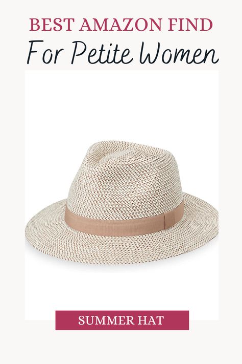 This is my favorite hat EVER!!  Stay chic and sun-safe with the Wallaroo Petite Charlie Fedora Sun Hat! Made with UPF 50+ fabric, it blocks 97.5% of UV rays. Designed for petite women, its 2¾-inch brim offers perfect shade. Packable with our Soft Taco Fold, it’s travel-ready. Customize the fit with the internal drawstring for all-day comfort. Made from 100% polypropylene, it’s durable and easy to care for. Embrace style and protection on any sunny adventure! Lightweight Sun Hat With Upf 50+ And Short Brim, Lightweight Travel Sun Hat, One Size Fits Most, Lightweight Solid Sun Hat, One Size Fits Most, Lightweight Vacation Hat, One Size, Lightweight Panama Hat For Beach, One Size, Hats For Small Heads, Summer Hats For Women, Soft Tacos, Sun Hats For Women