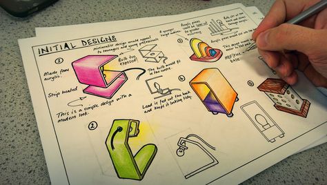 Example design work for GCSE  Product Design students. Graphic Design Project Ideas, Design Project Ideas, Graphic Design Activities, Technology Projects, Portfolio Design Layout, Industrial Design Sketch, Work Design, Graphic Design Projects, Creative Posters