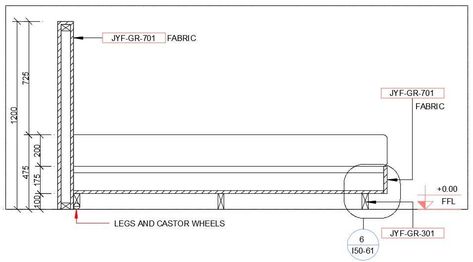 Bunk Bed Detail Drawing, Bed Design Detail Drawing, Bed Working Drawing, Bedroom Detail Drawing, Bedroom Section Drawing, Bed Section Detail Drawing, Bed Detail Drawing, Auto Cad Drawing, Bedroom Section