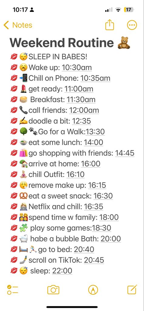 Free Day Routine, Weekends Routine, Weekend Day Routine, Netflix And Chill Outfit, Weekend Routines, Weekend Routine, Easy Morning Routine, Chef Jamie Oliver, Full Body Workout Plan