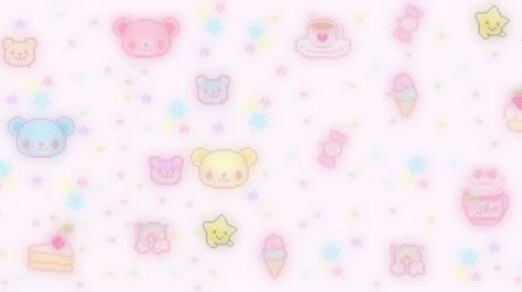 Kawaii Core Pc Wallpaper, Cutecore Ipad Wallpaper, Kawaii Computer Wallpaper, Kawaii Border, Kawaii Desktop Wallpaper, 3ds Themes, Desktop Layout, Cutecore Wallpaper, Pink Website