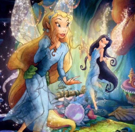 The Art Of Disney Fairies, Art Of Disney Fairies, Disney Faries, Tinkerbell Movies, Disney Fairies Pixie Hollow, Art Of Disney, Tinkerbell And Friends, Tinkerbell Disney, Water Fairy